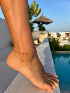 Moonstone Anklet